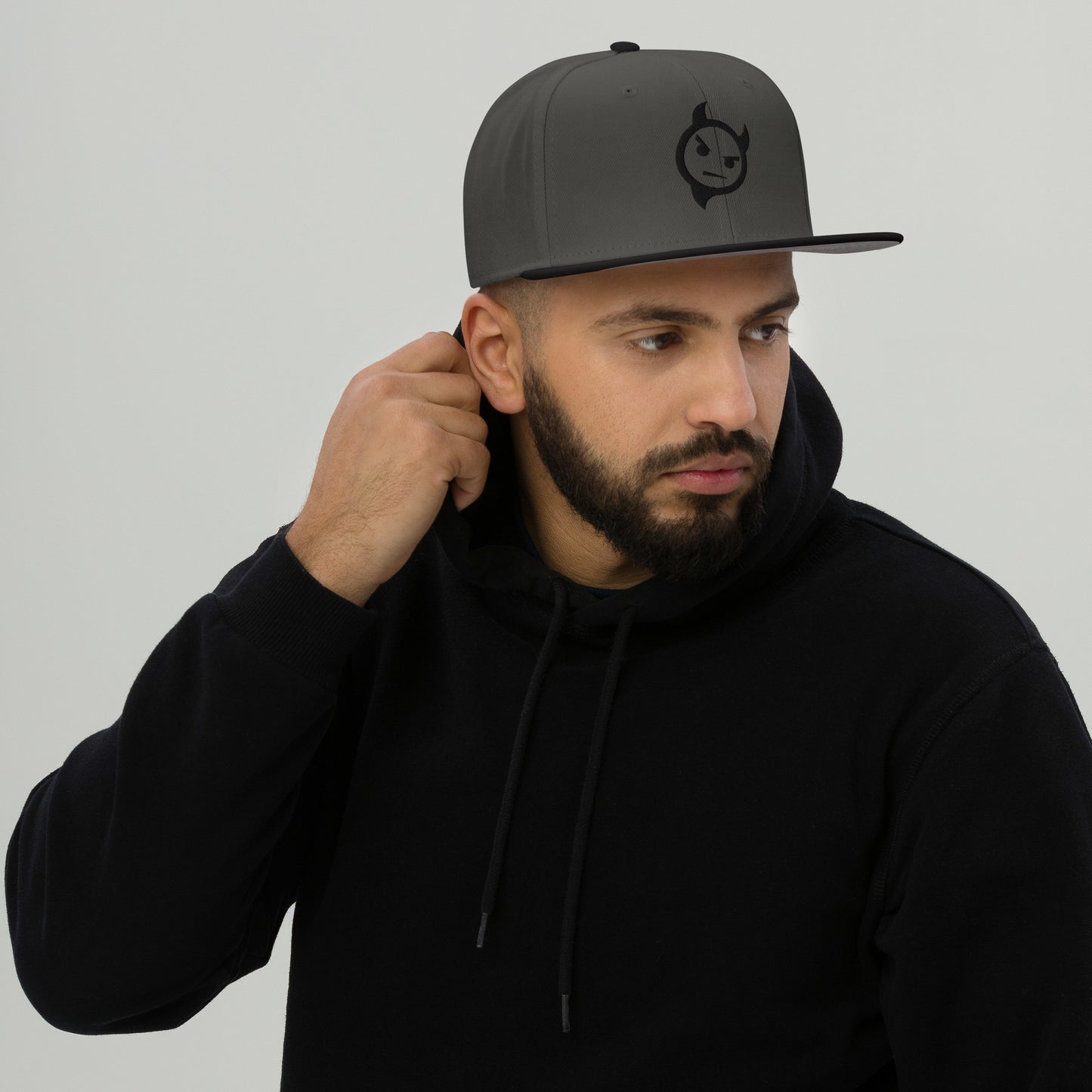 The "Diablo" Snapback in Black Dynamite (Hot AF Snapback Collection)