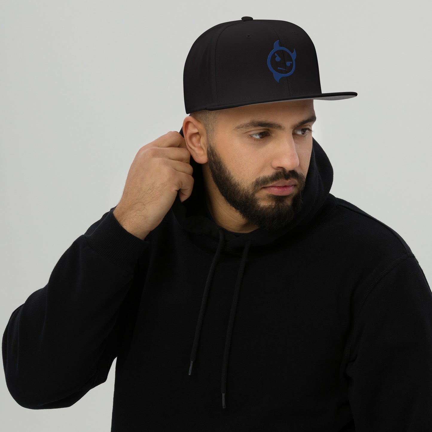 The "Americana" Diablo Snapback Hat in Blazin Blue
