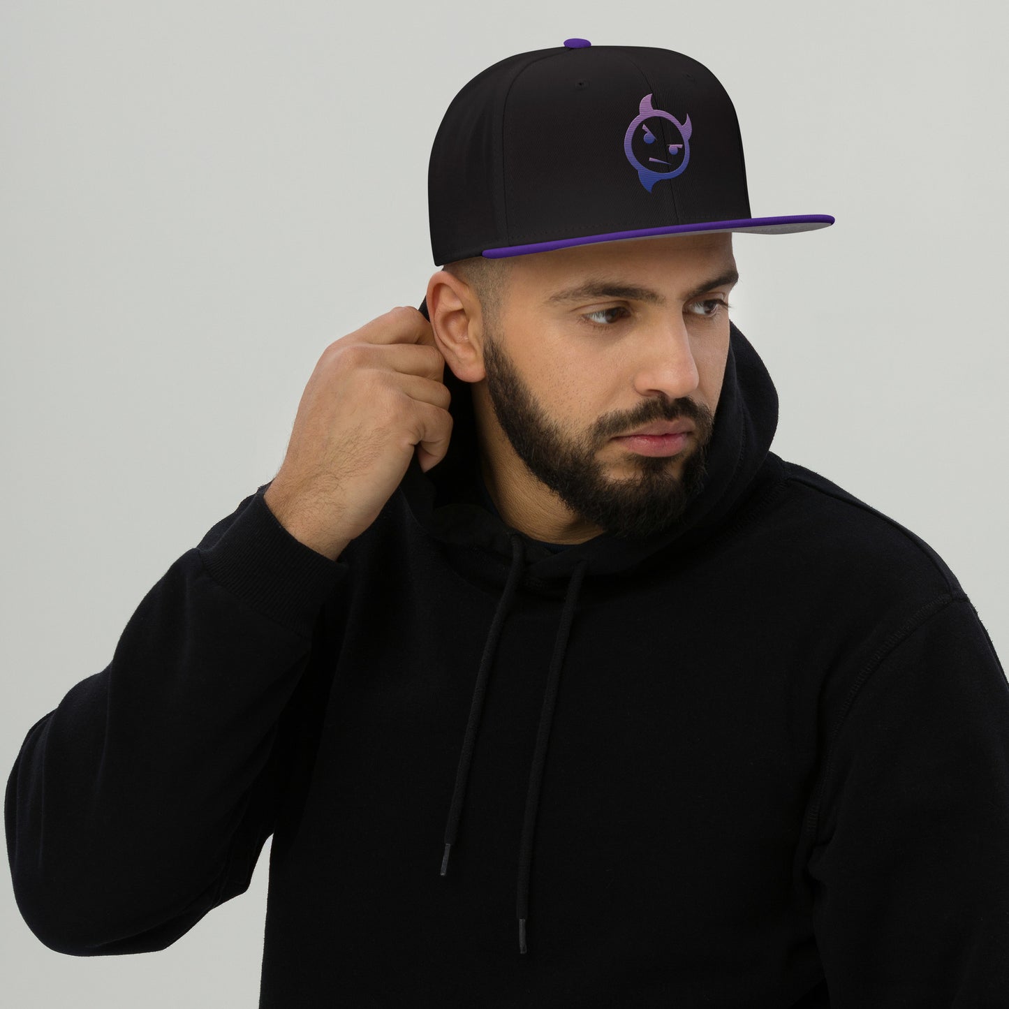 The "Diablo" Snapback in Purple Drank (Hot AF Snapback Collection)