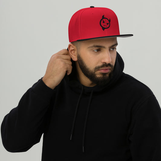 The "Diablo" Snapback in Black Dynamite (Hot AF Snapback Collection)