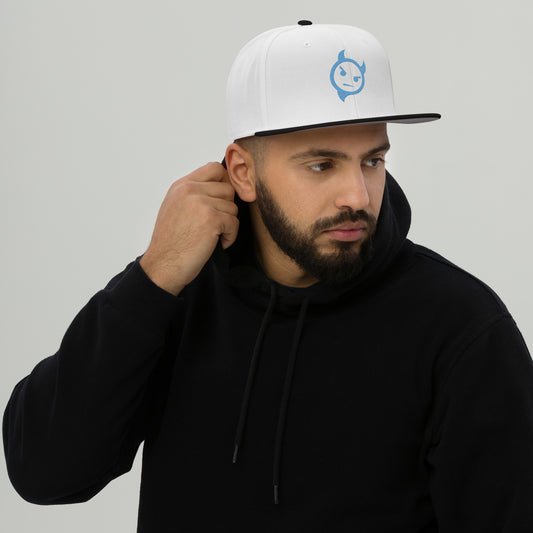 The "Diablo" Snapback in Blue Lagoon (Hot AF Snapback Collection)