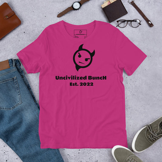 The Official "Uncivilized BuncH Tee" in Black Dynamite (Hot AF Collection)