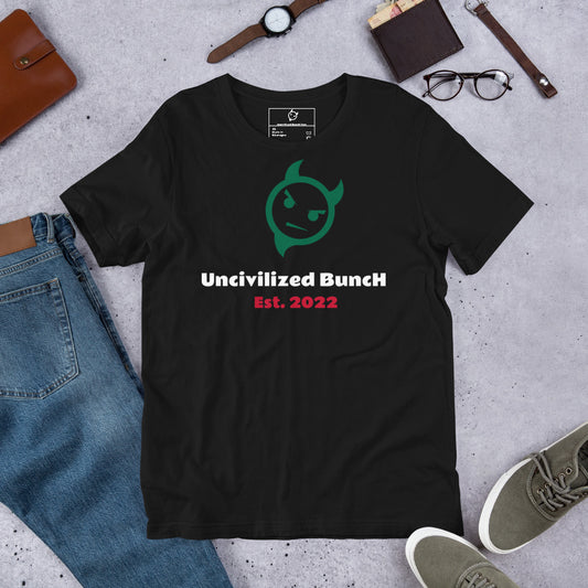 "La Raza Tee" #1 In Green, White & Red (La Raza Collection)