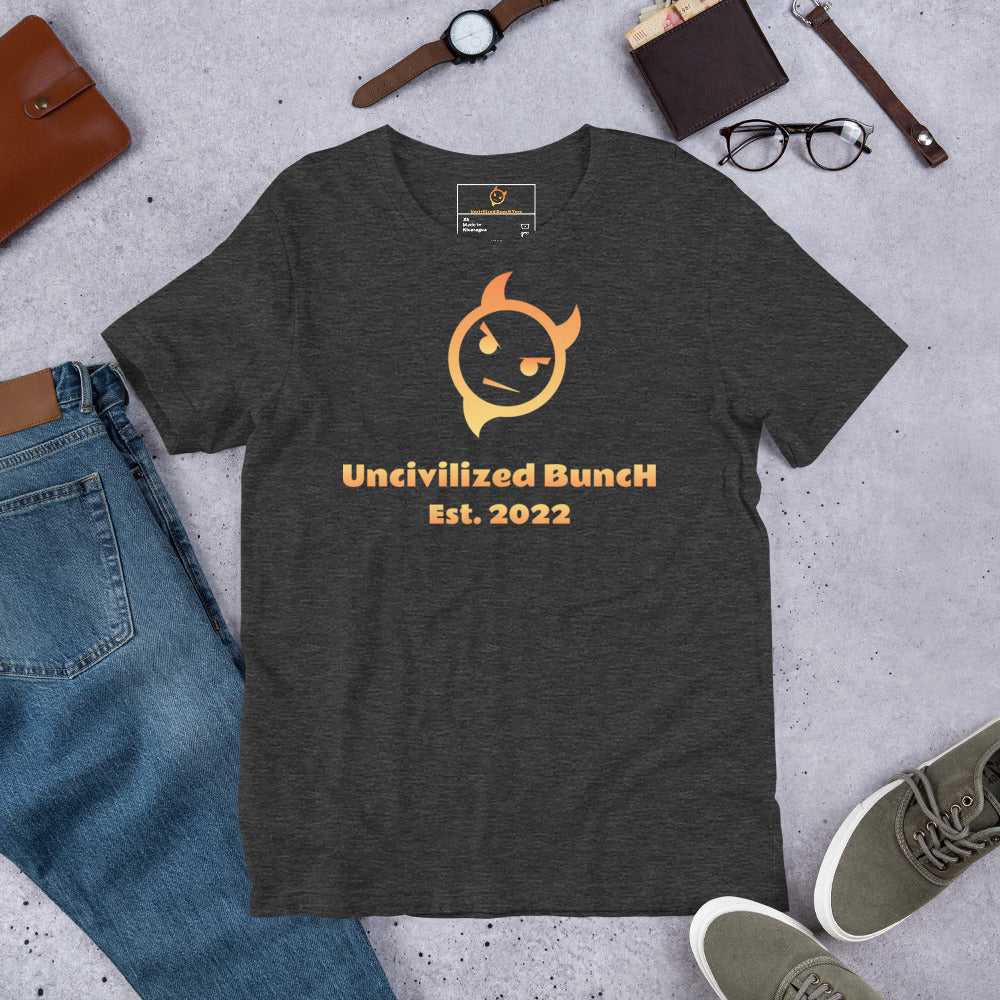 The Official "Uncivilized BuncH Tee" in Outlaw Orange (Hot AF Collection)