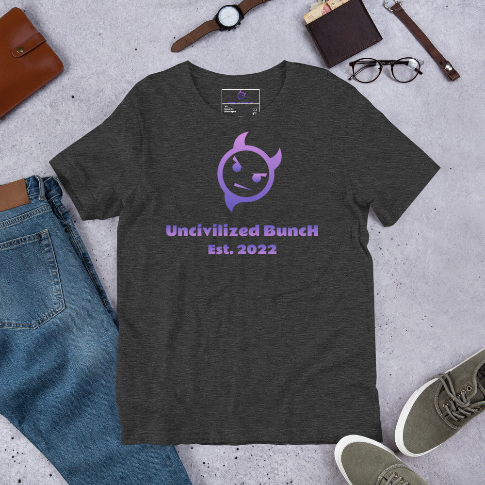 The Official "Uncivilized BuncH Tee" in Purple Drank (Hot AF Collection)