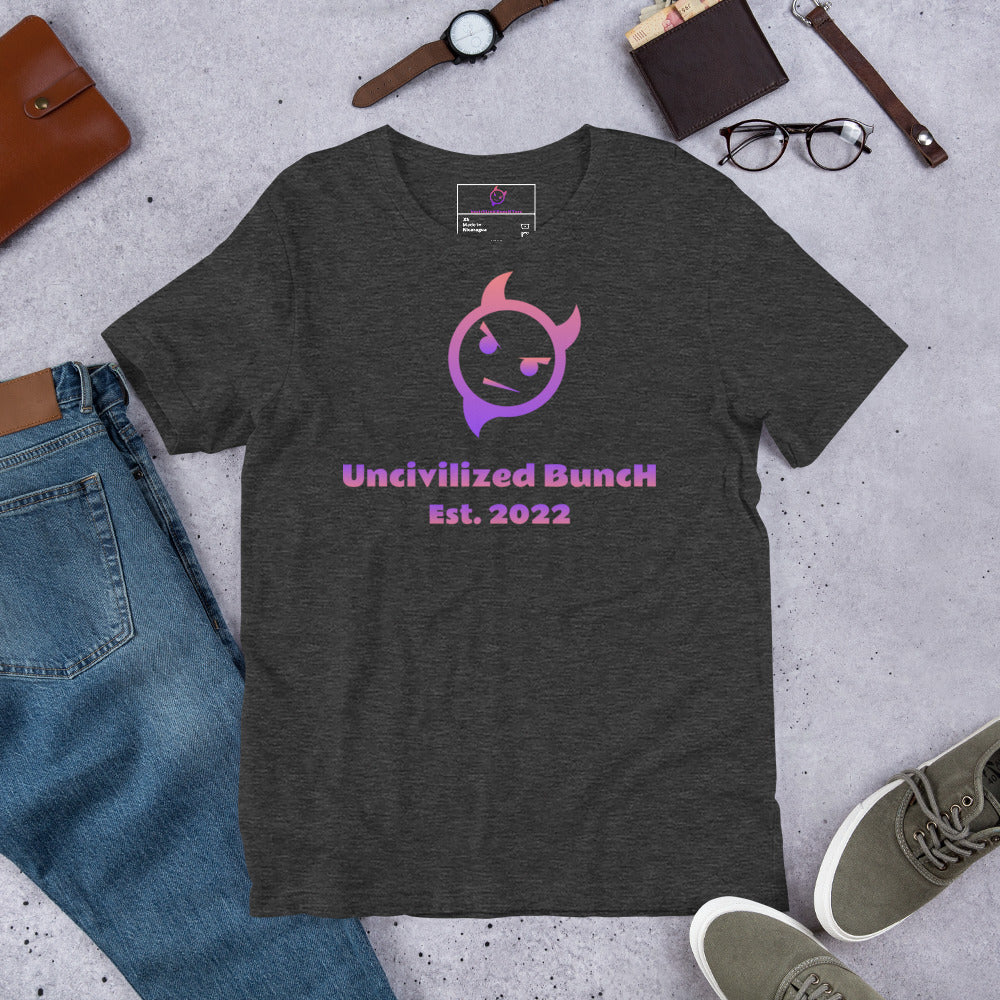 The Official "Uncivilized BuncH Tee" in Intergalactic Violet (Hot AF Collection)