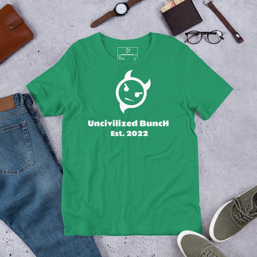 The Official "Uncivilized BuncH Tee" in Whiteout (Hot AF Collection)