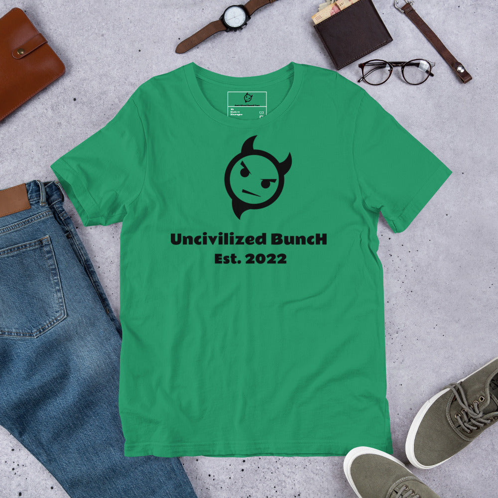 The Official "Uncivilized BuncH Tee" in Black Dynamite (Hot AF Collection)