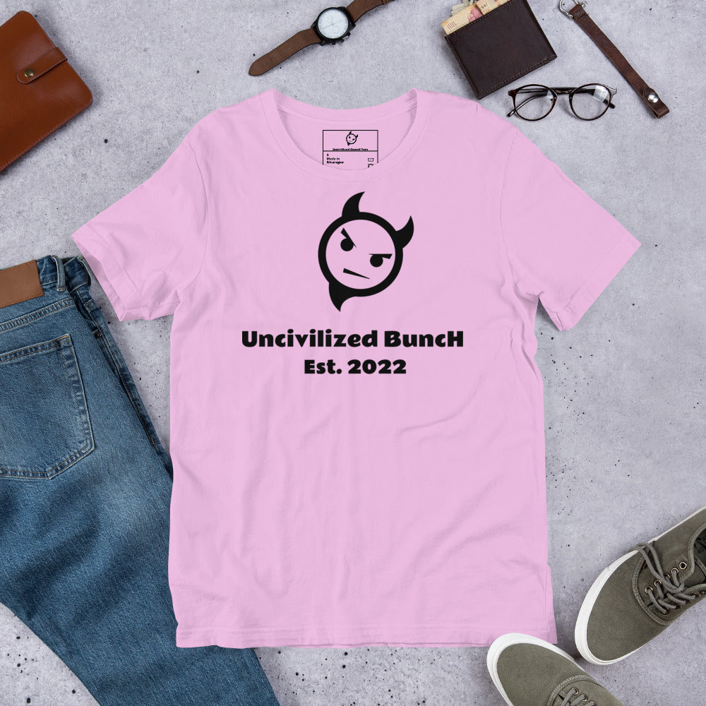 The Official "Uncivilized BuncH Tee" in Black Dynamite (Hot AF Collection)