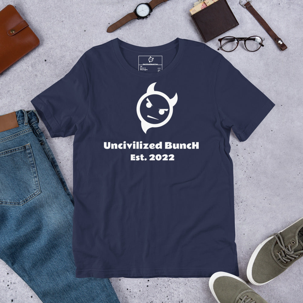 The Official "Uncivilized BuncH Tee" in Whiteout (Hot AF Collection)