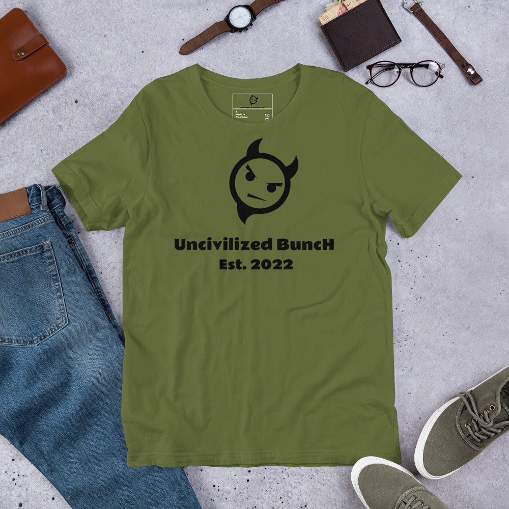 The Official "Uncivilized BuncH Tee" in Black Dynamite (Hot AF Collection)