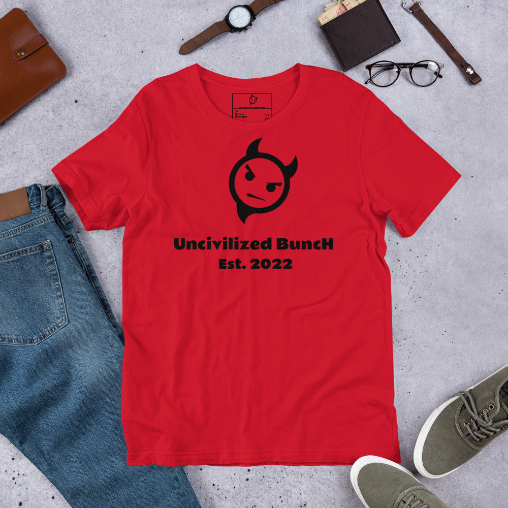 The Official "Uncivilized BuncH Tee" in Black Dynamite (Hot AF Collection)
