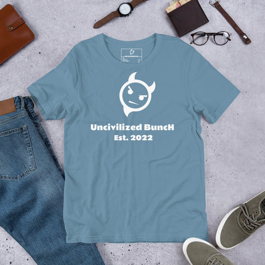 The Official "Uncivilized BuncH Tee" in Whiteout (Hot AF Collection)