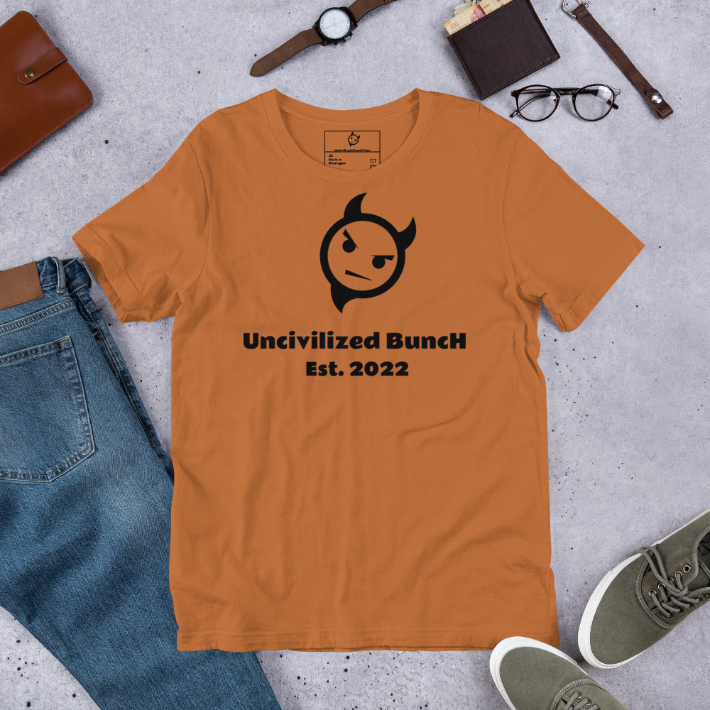 The Official "Uncivilized BuncH Tee" in Black Dynamite (Hot AF Collection)