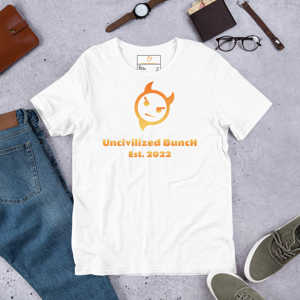The Official "Uncivilized BuncH Tee" in Outlaw Orange (Hot AF Collection)